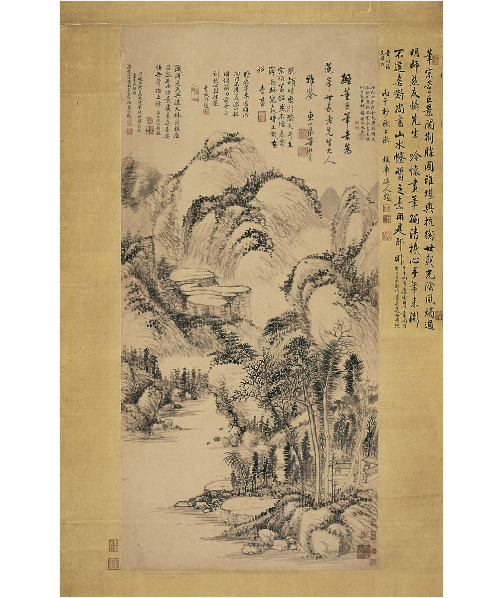 董邦达(1699～1769 拟董巨笔意