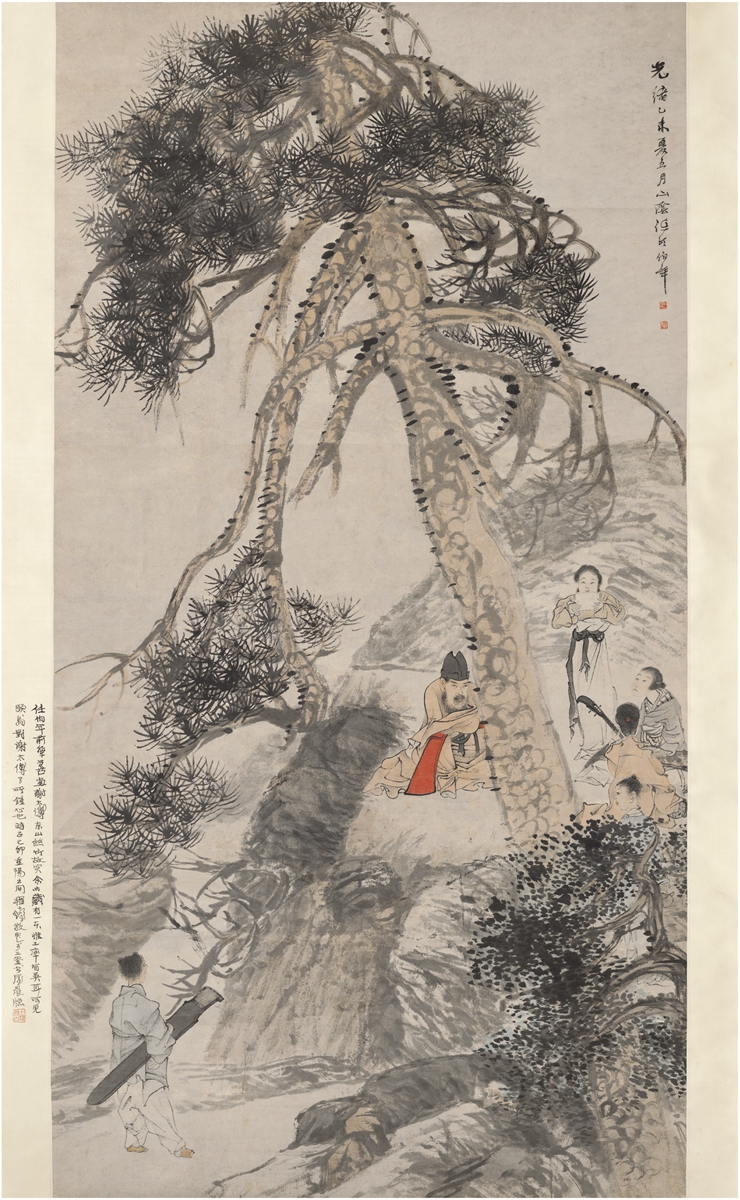 任伯年(1840～1895) 东山丝竹图